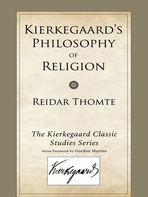 cover image of Kierkegaard's Philosophy of Religion